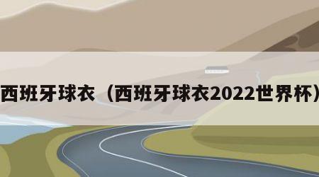 西班牙球衣（西班牙球衣2022世界杯）