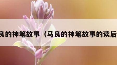 马良的神笔故事（马良的神笔故事的读后感）