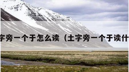 土字旁一个于怎么读（土字旁一个于读什么）