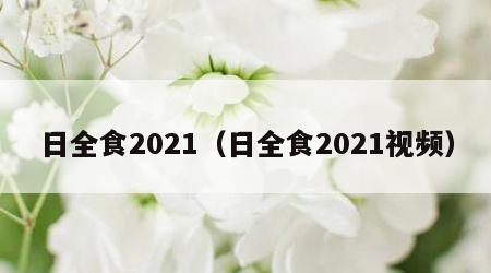 日全食2021（日全食2021视频）