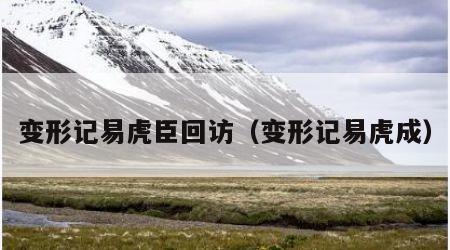 变形记易虎臣回访（变形记易虎成）