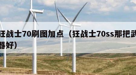 狂战士70刷图加点（狂战士70ss那把武器好）