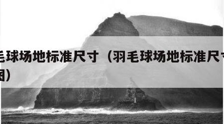 羽毛球场地标准尺寸（羽毛球场地标准尺寸平面图）
