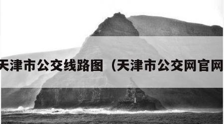 天津市公交线路图（天津市公交网官网）