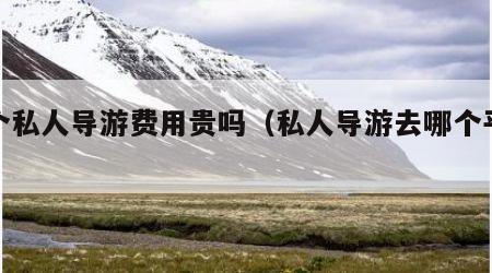 找个私人导游费用贵吗（私人导游去哪个平台找）