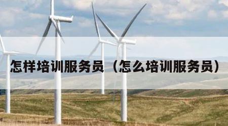 怎样培训服务员（怎么培训服务员）