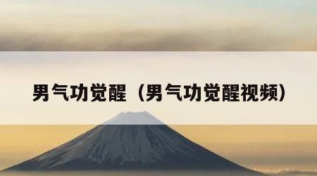 男气功觉醒（男气功觉醒视频）