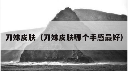 刀妹皮肤（刀妹皮肤哪个手感最好）