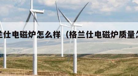 格兰仕电磁炉怎么样（格兰仕电磁炉质量怎么样）