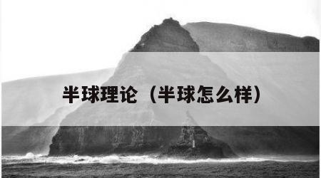 半球理论（半球怎么样）