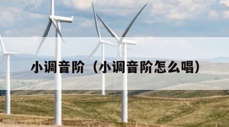 小调音阶（小调音阶怎么唱）