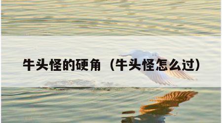 牛头怪的硬角（牛头怪怎么过）