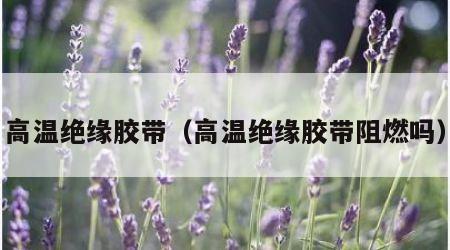 高温绝缘胶带（高温绝缘胶带阻燃吗）