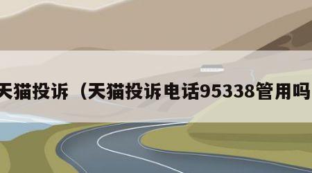 天猫投诉（天猫投诉电话95338管用吗）