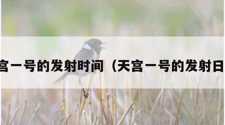 天宫一号的发射时间（天宫一号的发射日期）
