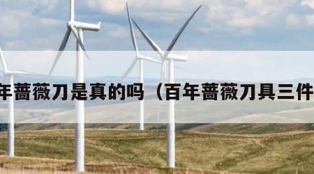 百年蔷薇刀是真的吗（百年蔷薇刀具三件套）