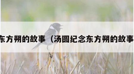 东方朔的故事（汤圆纪念东方朔的故事）