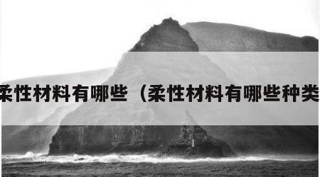 柔性材料有哪些（柔性材料有哪些种类）