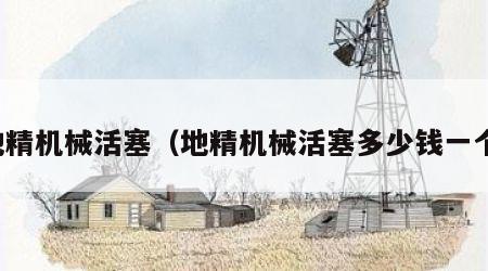 地精机械活塞（地精机械活塞多少钱一个）