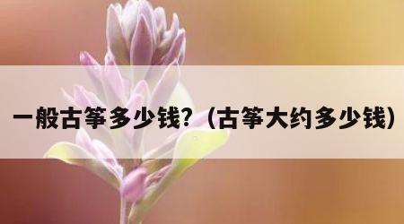 一般古筝多少钱?（古筝大约多少钱）
