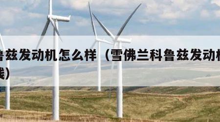 科鲁兹发动机怎么样（雪佛兰科鲁兹发动机多少钱）