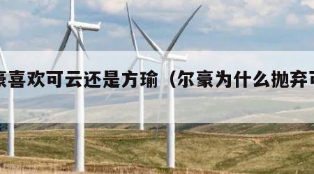 尔豪喜欢可云还是方瑜（尔豪为什么抛弃可云）