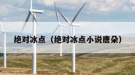 绝对冰点（绝对冰点小说唐朵）