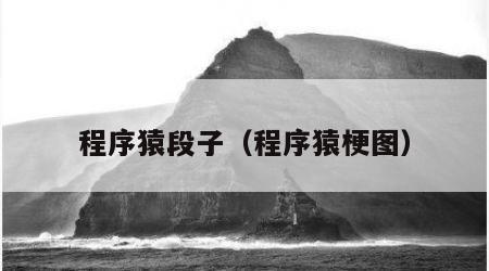 程序猿段子（程序猿梗图）