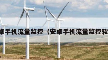 安卓手机流量监控（安卓手机流量监控软件）