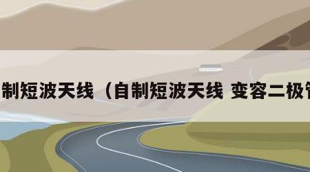 自制短波天线（自制短波天线 变容二极管）