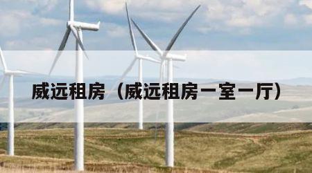 威远租房（威远租房一室一厅）
