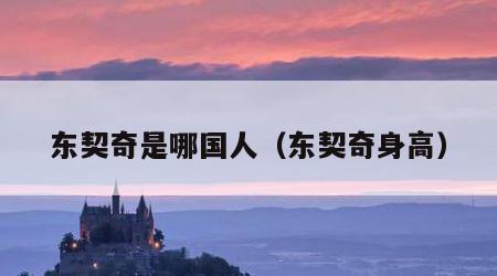 东契奇是哪国人（东契奇身高）