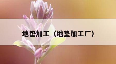 地垫加工（地垫加工厂）
