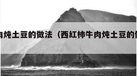 牛肉炖土豆的做法（西红柿牛肉炖土豆的做法）