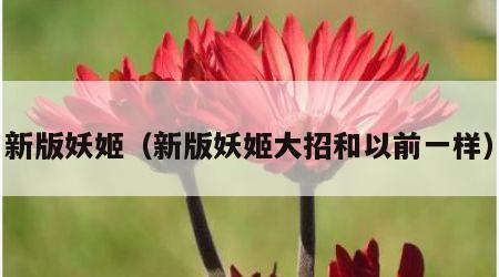 新版妖姬（新版妖姬大招和以前一样）