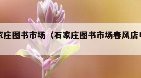 石家庄图书市场（石家庄图书市场春风店电话）