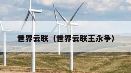 世界云联（世界云联王永争）