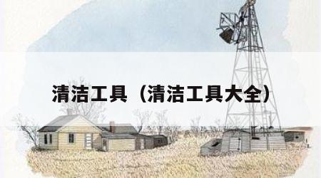 清洁工具（清洁工具大全）