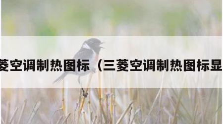 三菱空调制热图标（三菱空调制热图标显示）