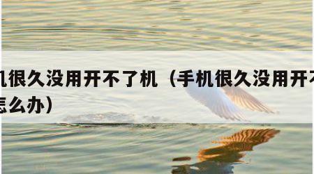 手机很久没用开不了机（手机很久没用开不了机怎么办）