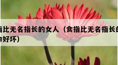 食指比无名指长的女人（食指比无名指长的女人命好坏）