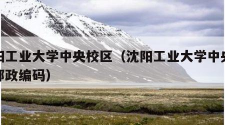 沈阳工业大学中央校区（沈阳工业大学中央校区邮政编码）