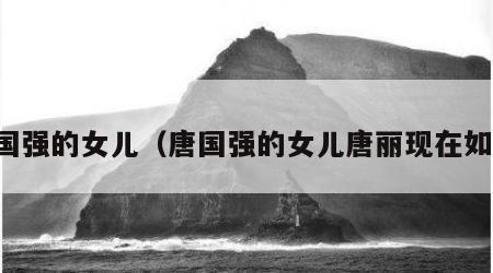 唐国强的女儿（唐国强的女儿唐丽现在如何）