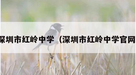 深圳市红岭中学（深圳市红岭中学官网）
