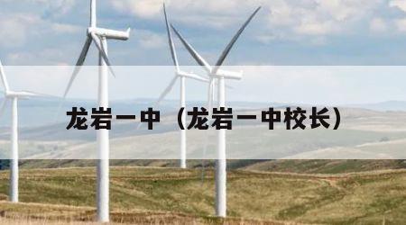 龙岩一中（龙岩一中校长）