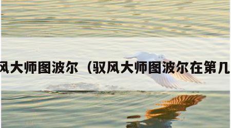驭风大师图波尔（驭风大师图波尔在第几层）