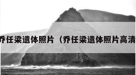 乔任梁遗体照片（乔任梁遗体照片高清）