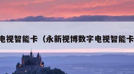 电视智能卡（永新视博数字电视智能卡）