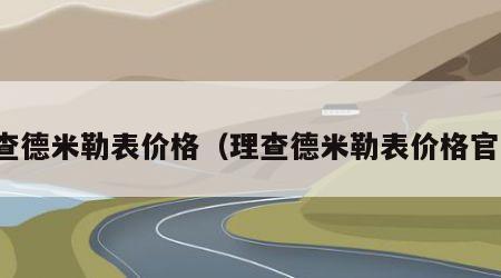 理查德米勒表价格（理查德米勒表价格官网）