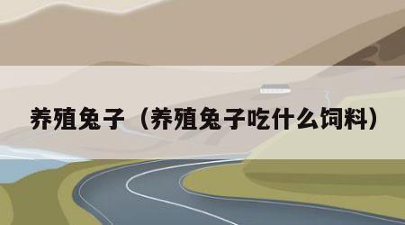 养殖兔子（养殖兔子吃什么饲料）